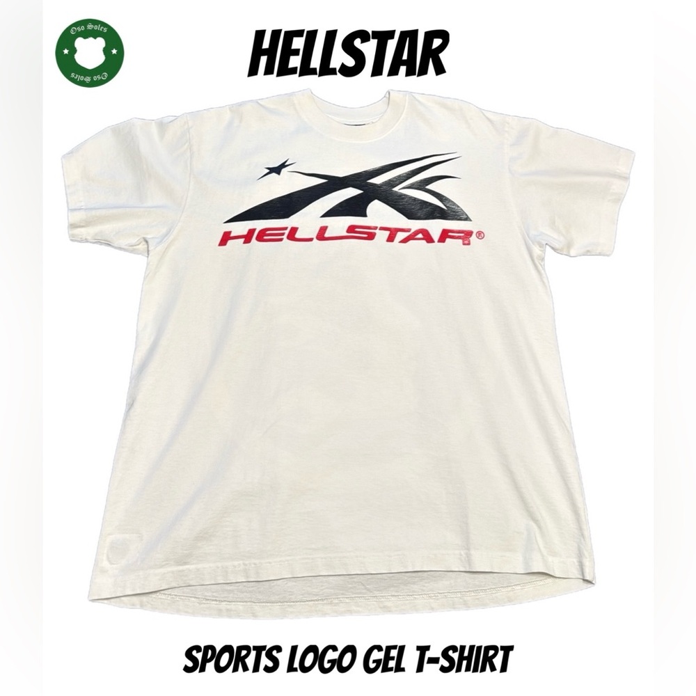 Hellstar Sports Gel Logo White/Black/Red XL